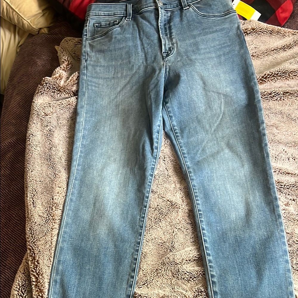 J Brand Blue Straight Leg Jeans